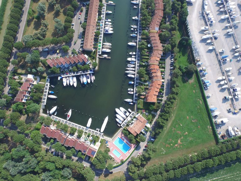 Terra Mare Canal di Ponente - Aerial view